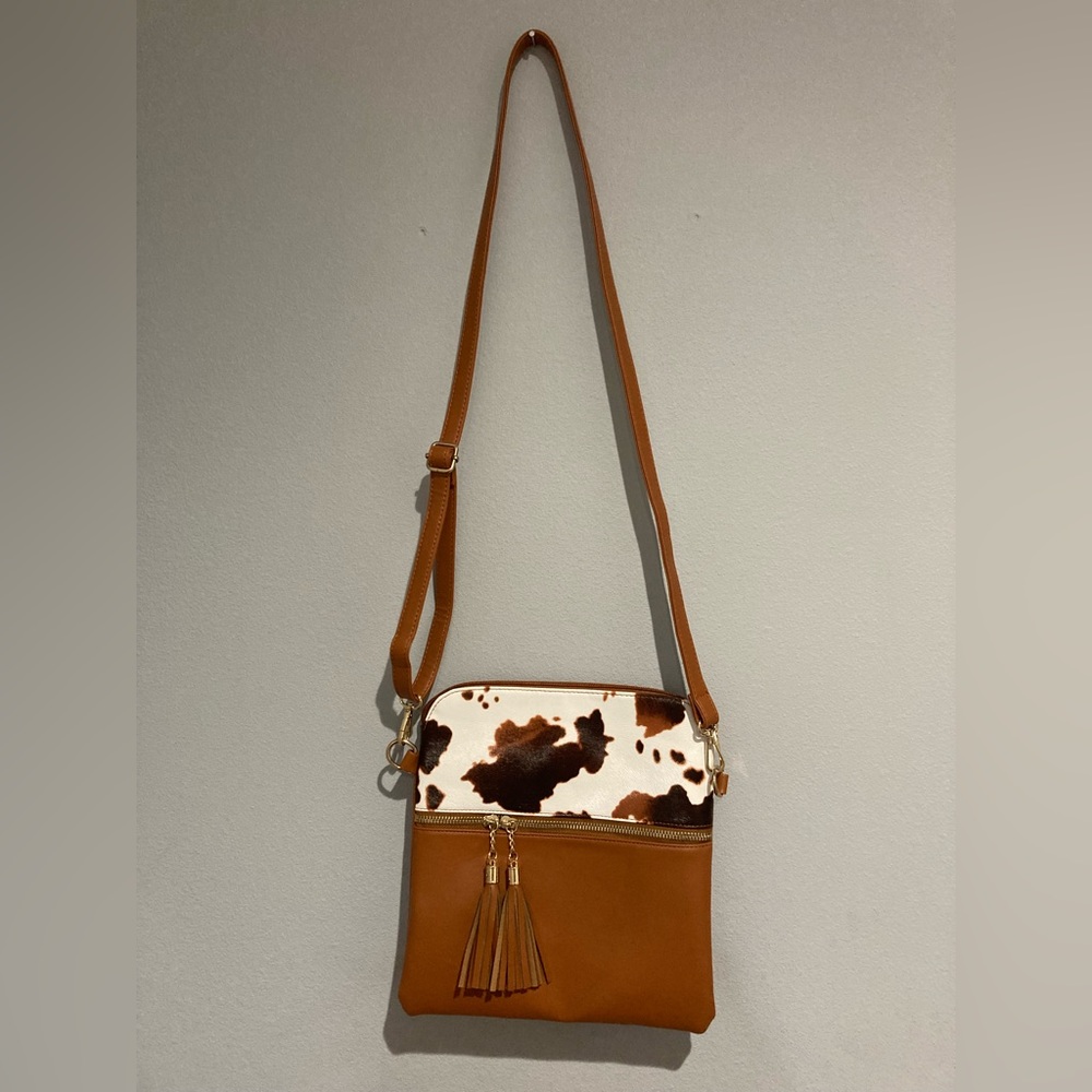 COW PRINT PURSE